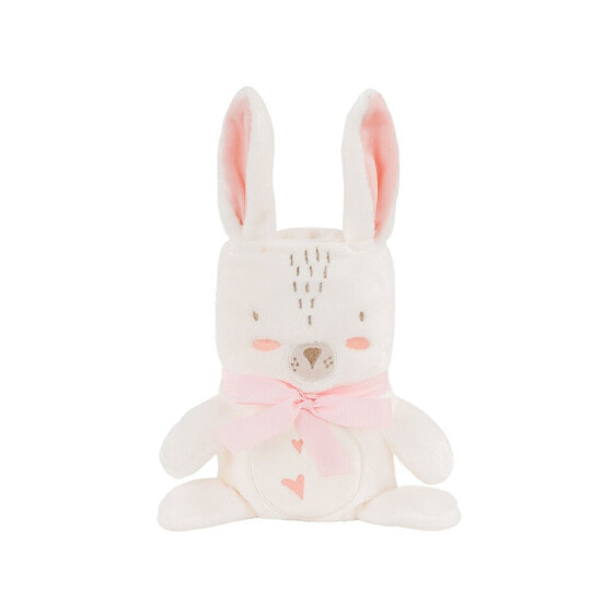 Плед подарочный со 3D кроликами влюбленными Kikkaboo