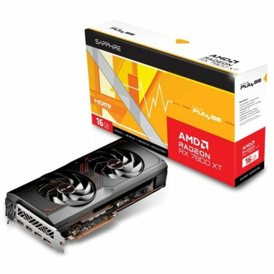 Графическая карта Sapphire PULSE 11330-02-20G AMD RADEON RX 7800 XT 16 GB GDDR6