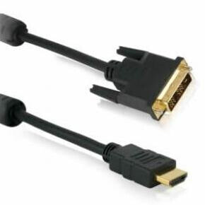 HDGear HDMI A - DVI-D M/M 10m - 10 m - HDMI Type A (Standard) - DVI-D - Male - Male - Straight