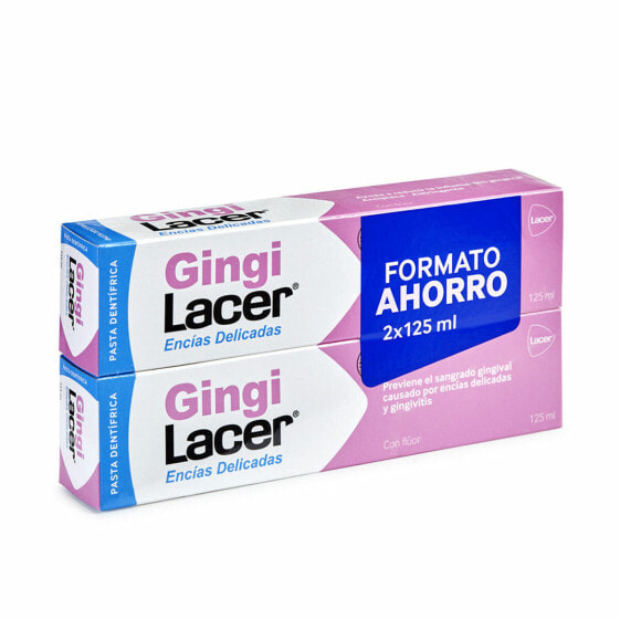 Зубная паста для чувствительных десен Lacer Gingi 2 x 125 ml (2 Предметы)