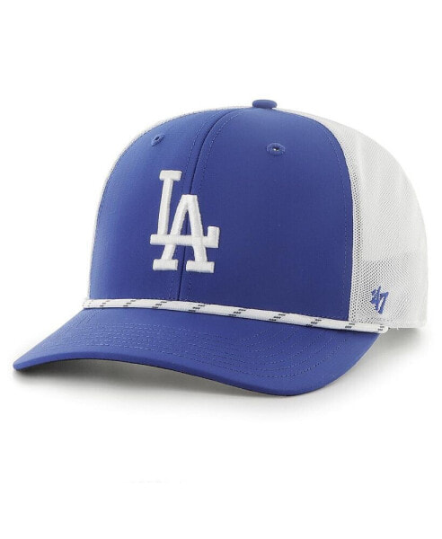 Men's '47 Royal Los Angeles Dodgers Burden Trucker Snapback Hat