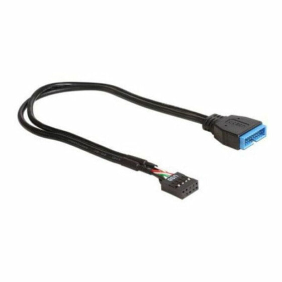 USB-кабель Delock 83281 30 см Черный