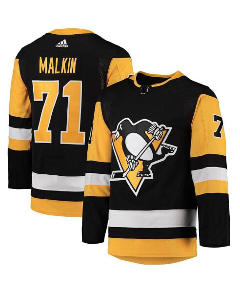 Men's Evgeni Malkin Black Pittsburgh Penguins Home Authentic Pro Player Jersey