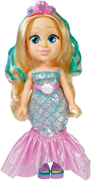 Love, Diana Famosa Doll with Convertible Mermaid Dress for Party Dress and Play Accessories, for Diana Adventures and Girls from 4 Years (LVE08000)