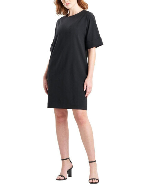 Natori Sold Knit Crepe Dress Women's