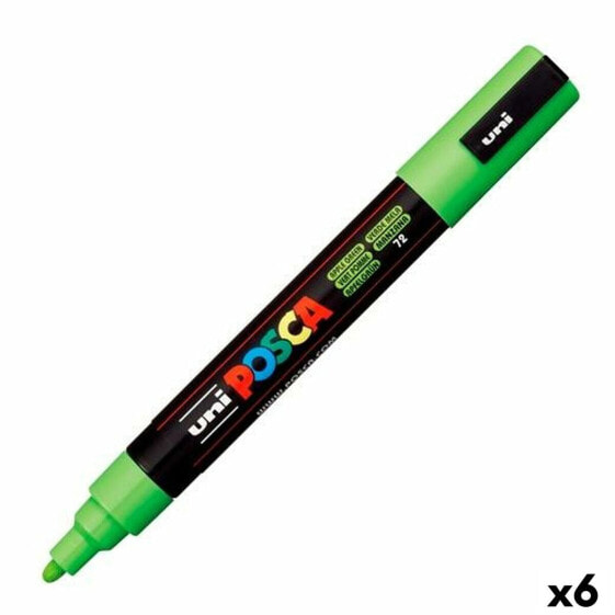 Ручки маркеры POSCA PC-5M (6 штук)