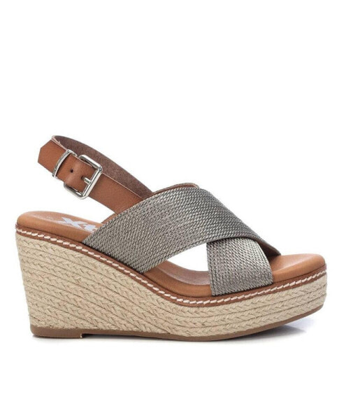 Women's Jute Wedge Sandals By Grey