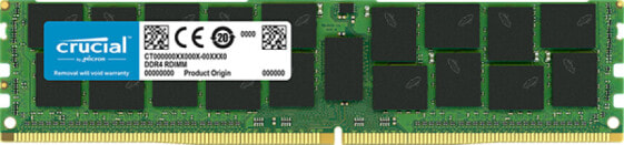 Crucial 16GB DDR4-2666 RDIMM - 16 GB - 1 x 16 GB - DDR4 - 2666 MHz - 288-pin DIMM - Green