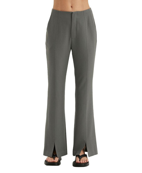 Women's Noelle Front Slit Flare Pants