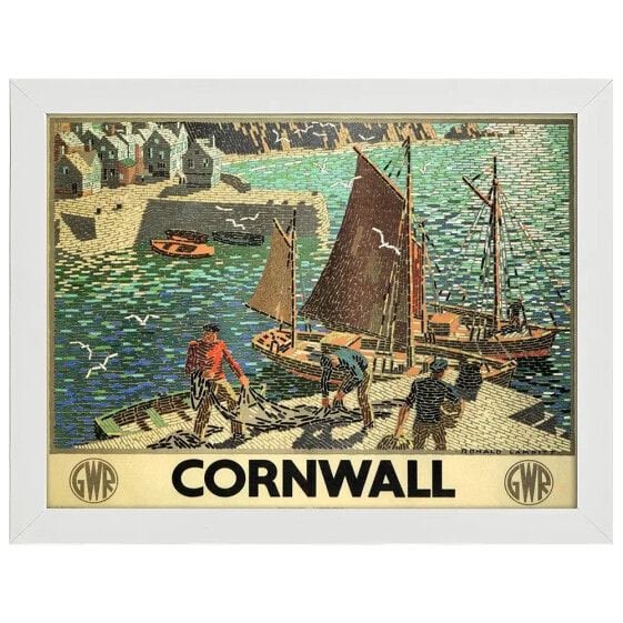 Bilderrahmen Poster Cornwall