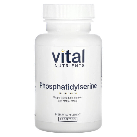 Phosphatidylserine, 60 Softgels