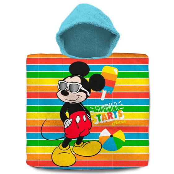 Пончо пляжное с Микки Маусом для детей KIDS LICENSING Disney Mickey