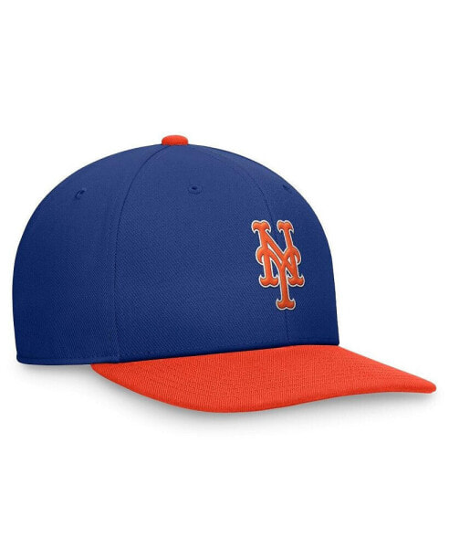 Men's Royal/Orange New York Mets Evergreen Two-Tone Snapback Hat