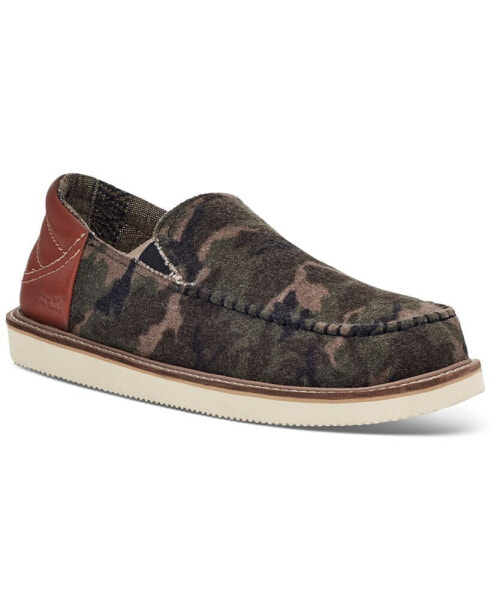 Men's Cozy Vibe Low SM Camouflage Collapsible Heel Slippers