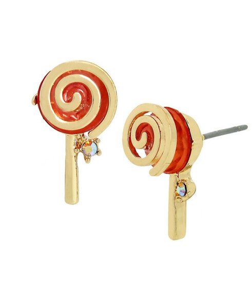 Серьги Betsey Johnson Lollipop Studs