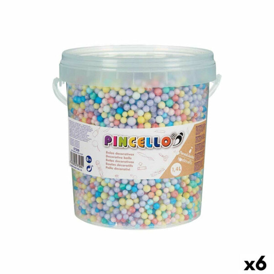 Материал для ремесел Pincello шары 6 штук 13,5 x 14 x 14,5 см
