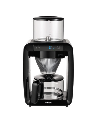 Автоматическая кофемашина Unold Aroma Star 1.25 л - 1600 Вт - Черная - Нержавеющая сталь - Прозрачная