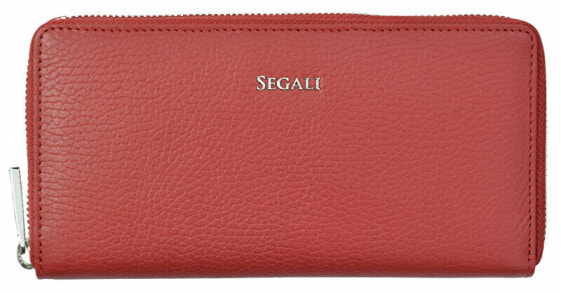 Women´s leather wallet 7395 red