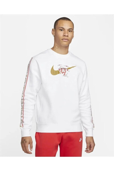 Sportswear Fleece Erkek Crew Sweatshirt (dn5191-100)
