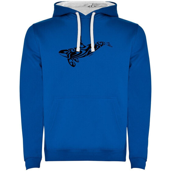 KRUSKIS Orca Tribal Two-Colour hoodie