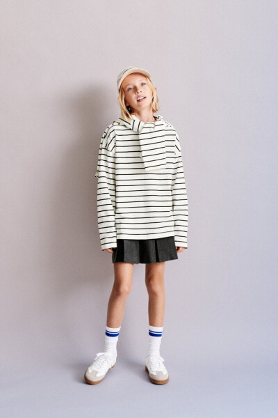 Striped heavy weight t-shirt