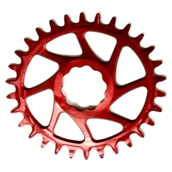 Звезда для велосипеда GARBARUK Oval Sworks 30T 7075-T651 Aluminum Alloy Red 53 грамм