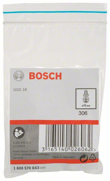 Bosch Spannzange mit Spannmutter 6 mm