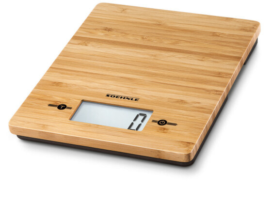 Кухонные весы Soehnle Bamboo Electronic Kitchen Scale 5 kg 1 g Bamboo Countertop