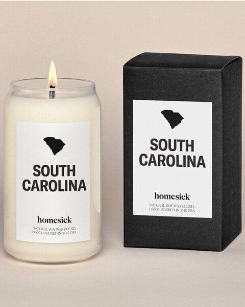 Homesick South Carolina Candle White