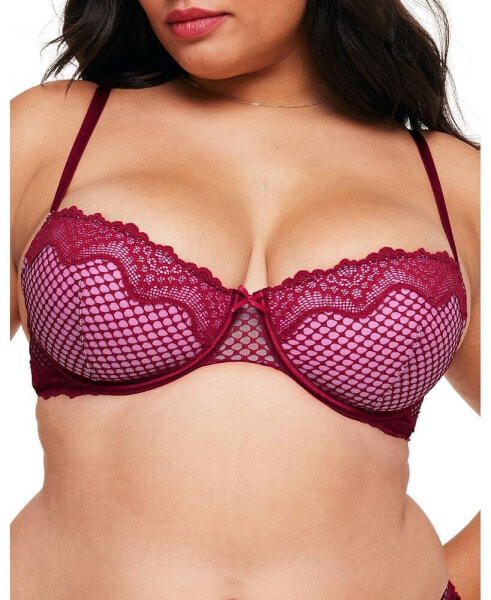 Plus Size Rubie Push Up Demi Bra