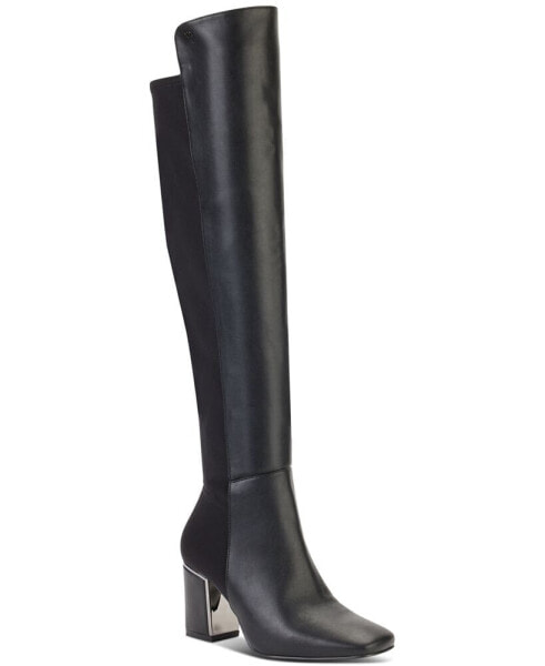 Women's Cilli Square-Toe Knee-High Dress Boots