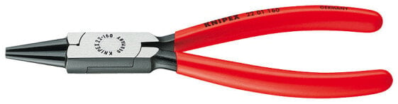 KNIPEX 22 01 125 - Needle-nose pliers - Chromium-vanadium steel - Plastic - Red - 12.5 cm - 75 g