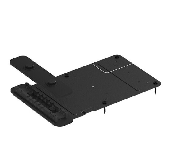 Logitech PC Mount - Monitor stand-mounted CPU holder - SFF - 100 x 100 mm - Black - Steel - Screw