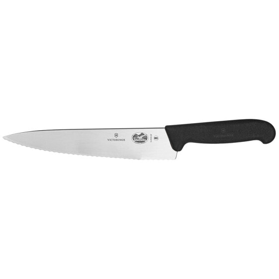 VICTORINOX Fibrox Carving Knife 22 cm Wave Edge