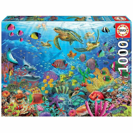 Головоломка Educa Turtles in Paradise 1000 pcs