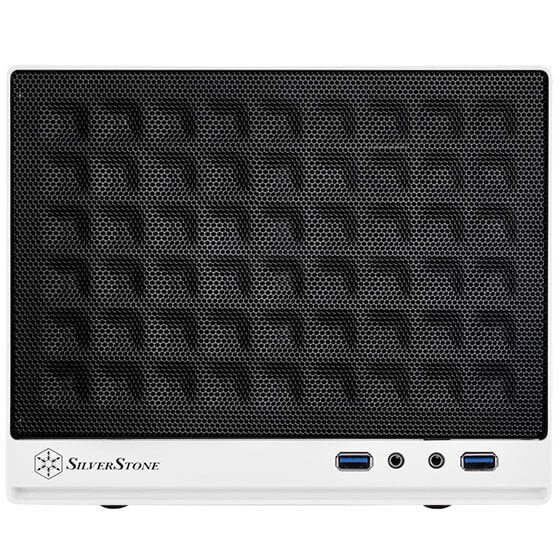 SilverStone SG13 - Mini Tower - PC - Black - White - Mini-ATX - Mini-DTX - Steel - 6.1 cm