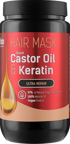 Haarmaske Castor Oil & Keratin