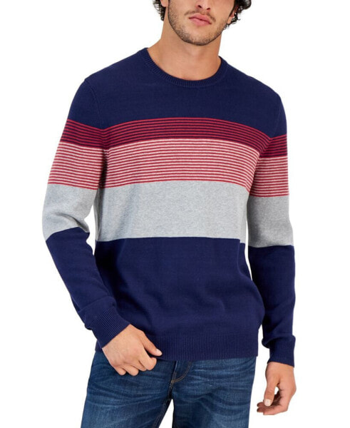 Men's Striped Sweater, Created for Macy's