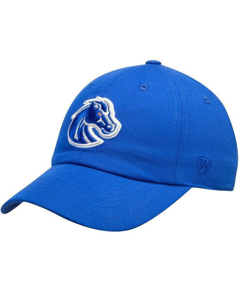 Men's Royal Boise State Broncos Primary Logo Staple Adjustable Hat