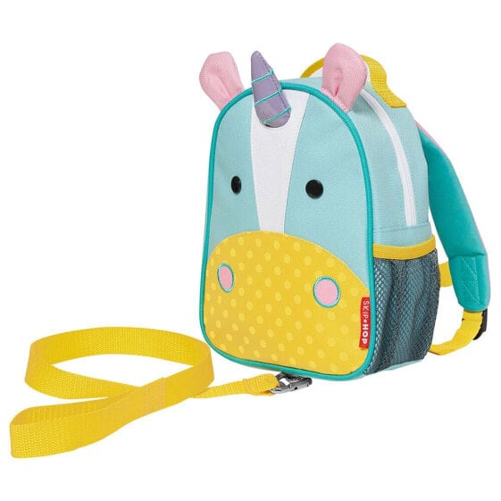 SKIP HOP Zoo Mini Backpack With Safety Harness Unicorn