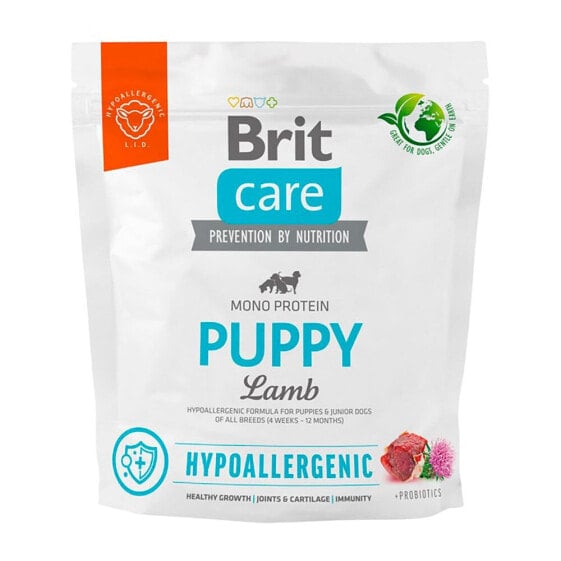 BRIT Care Hypoallergenic Puppy Lamb 1kg Dog Food