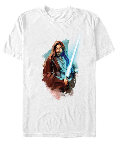Men's Star Wars Obi Wan Kenobi Paint T-shirt