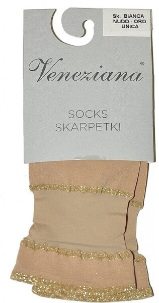 Damensocken Bianca nudo-oro