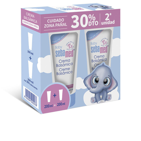 Крем для дневного ухода за зоной подгузника Sebamed Baby 200 ml x 2