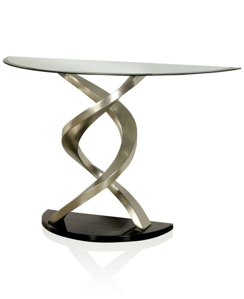 Marisa Glass Top Console Table