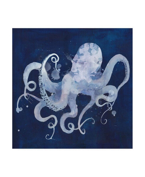 Grace Popp Octopus Shadow II Canvas Art - 20" x 25"