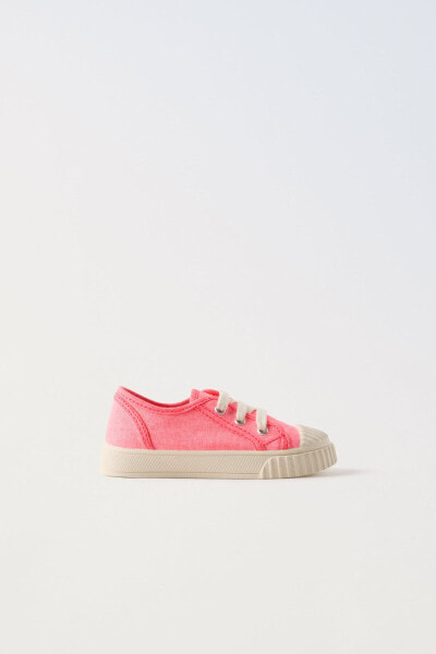 Cotton sneakers