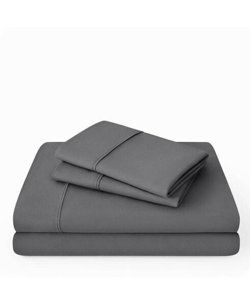 Ultra-Soft Double Brushed Dual-Pocket Sheet Set King