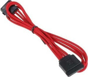 BitFenix Molex - SATA Power - 45 cm - 0.45 m - Molex (4-pin) - SATA 15-pin - Male - Black - Red