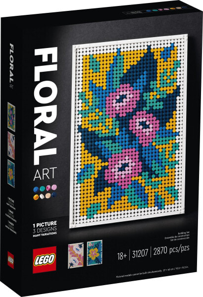 Конструктор LEGO Art 31207 Цветочное искусство
